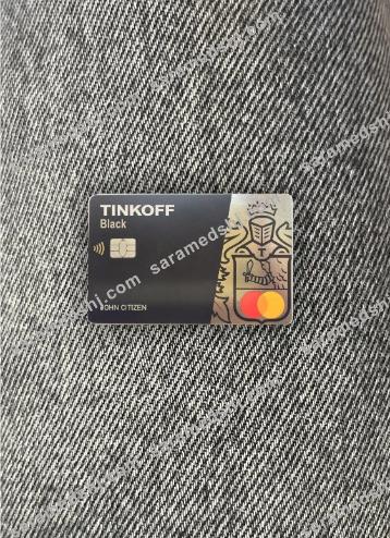 Russia Tinkoff bank mastercard photolook front